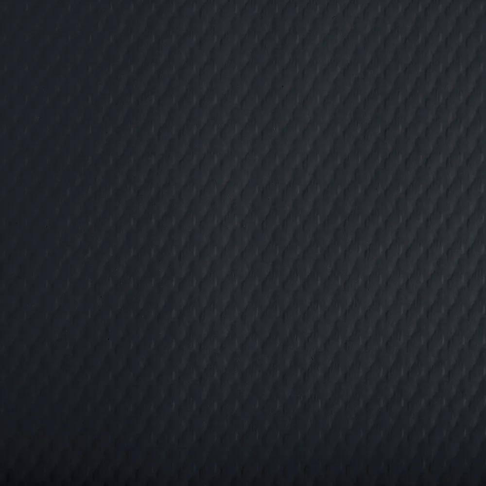 Dunkles strukturiertes Muster, das Kohlefaser ähnelt, mit einer subtilen diagonalen Webstruktur.