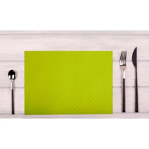 Pronappe 4x 500 Tischsets, Papier Tiss Lack, einfarbig 30x40cm Kiwigrün 304035I Pronappe 4x 500 Tischsets, Papier Tiss Lack, einfarbig 30x40cm Kiwigrün 304035I