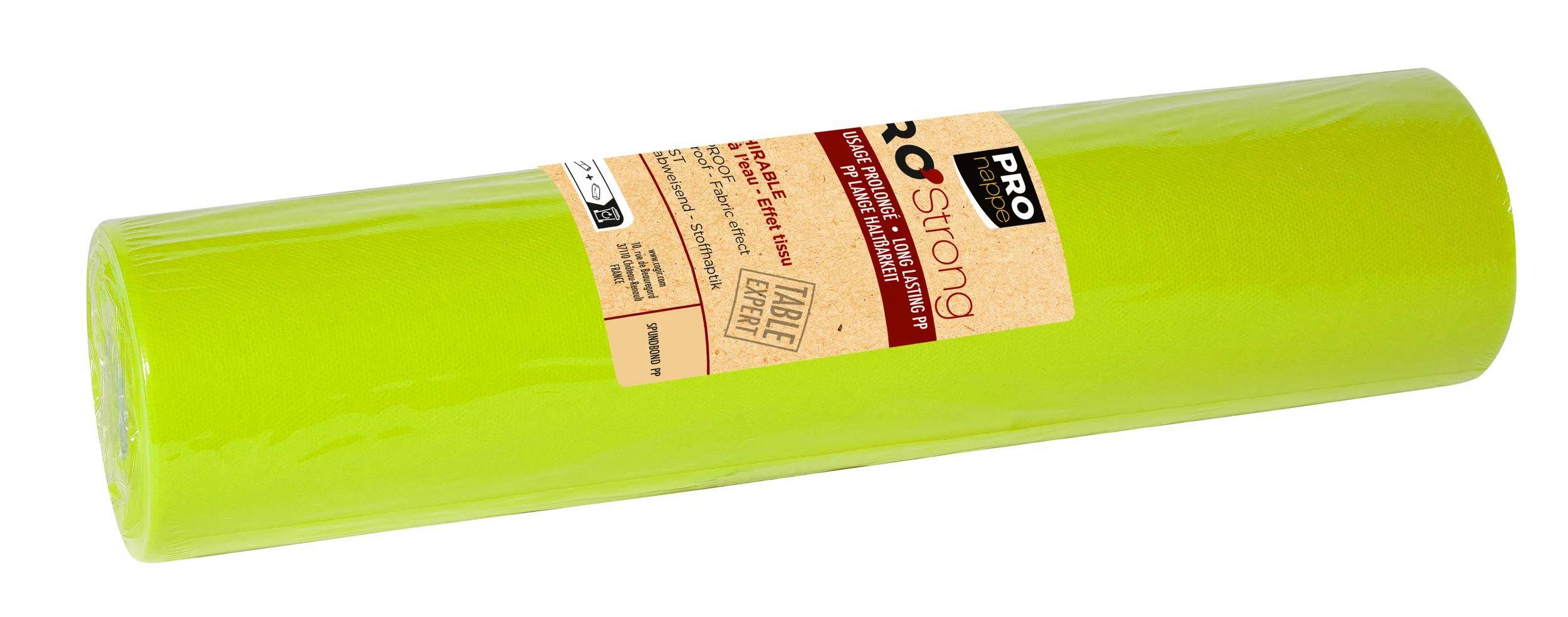 Etikett auf einer grünen Flasche mit der Aufschrift „Pro Nap 180 Strong, langlebig, langanhaltend PP