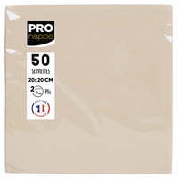 Pronappe 16x Pack 50 Cocktail-Servietten 2-lagig 20x20cm Elfenbein SV622002I Pronappe 16x Pack 50 Cocktail-Servietten 2-lagig 20x20cm Elfenbein SV622002I