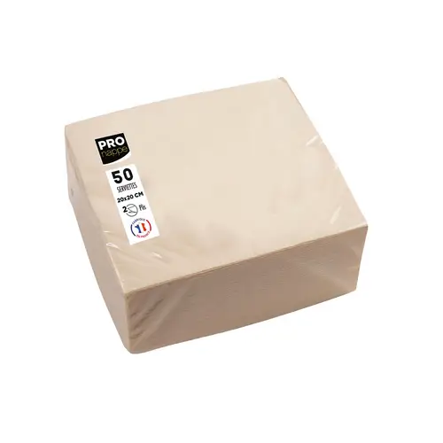 Pronappe 16x Pack 50 Cocktail-Servietten 2-lagig 20x20cm Elfenbein SV622002I Pronappe 16x Pack 50 Cocktail-Servietten 2-lagig 20x20cm Elfenbein SV622002I