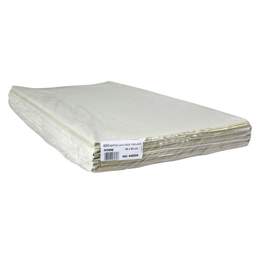 Pronappe Papiertischdecken, auf gefaltet, Pack 400 St 60x60cm Elfenbein 646024I Pronappe Papiertischdecken, auf gefaltet, Pack 400 St 60x60cm Elfenbein 646024I