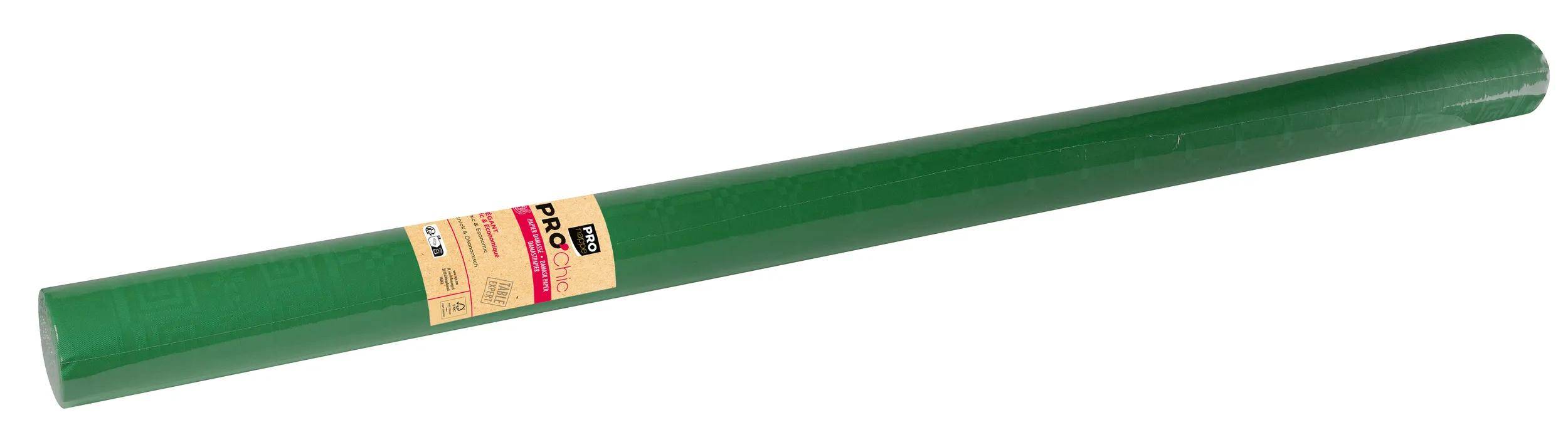 Pronappe 6x Papiertischdecke auf Rolle 1,18x25m Tannengrün R482518I