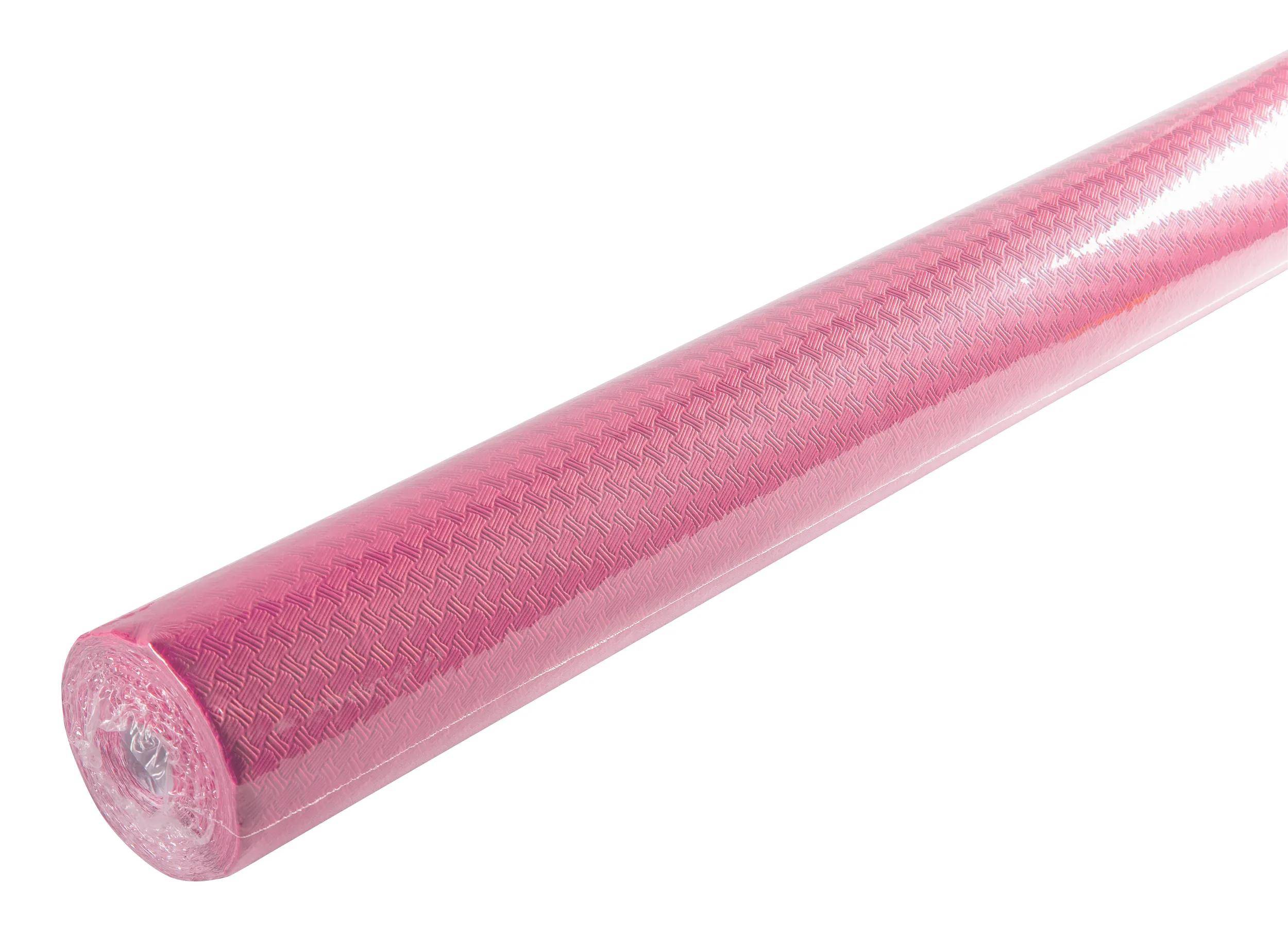 Pronappe 9x Tischdecke auf Rolle, Papier, Leineneffekt 1,18x20m Pink R802014I