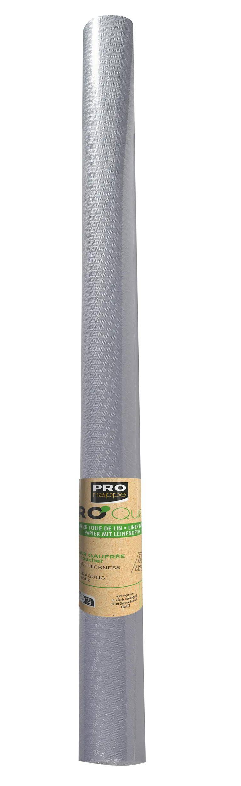 Grünes Papierservietten-Set mit Etikett „PRO nappe