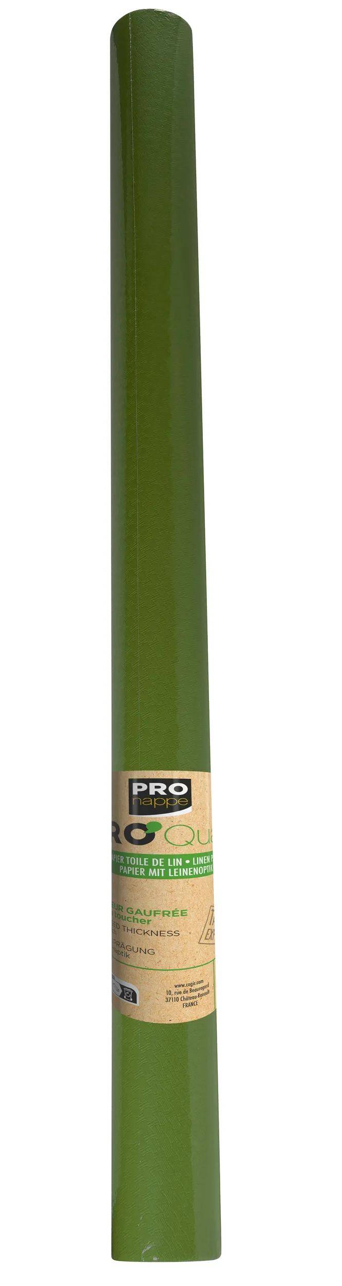 Pro Nappe' grüne Tischdeckenrolle.