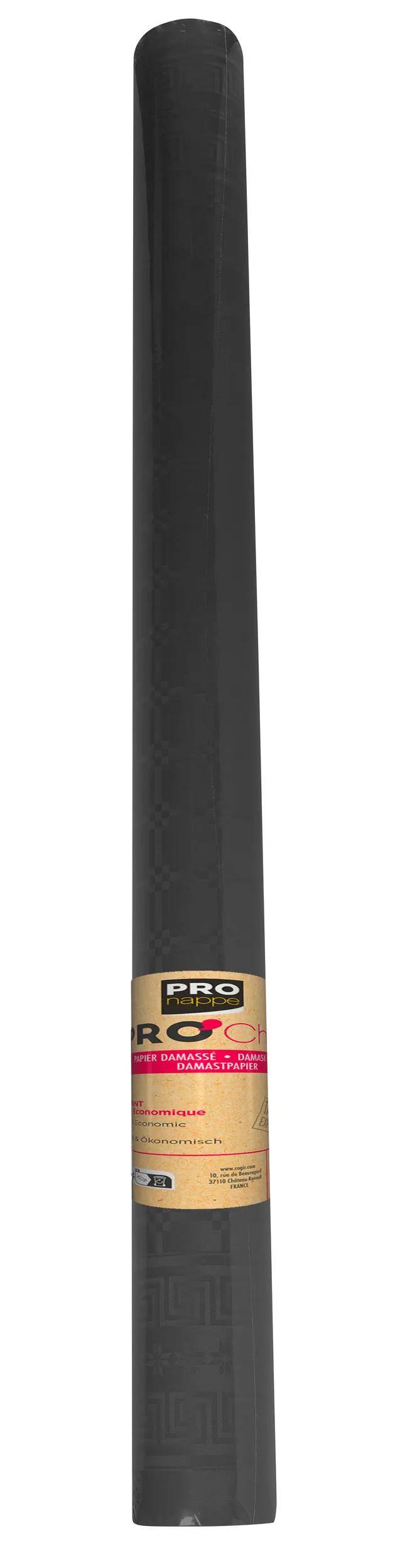 Ein schwarzer zylindrischer Gegenstand mit einer goldfarbenen Basis mit der Bezeichnung „EPC