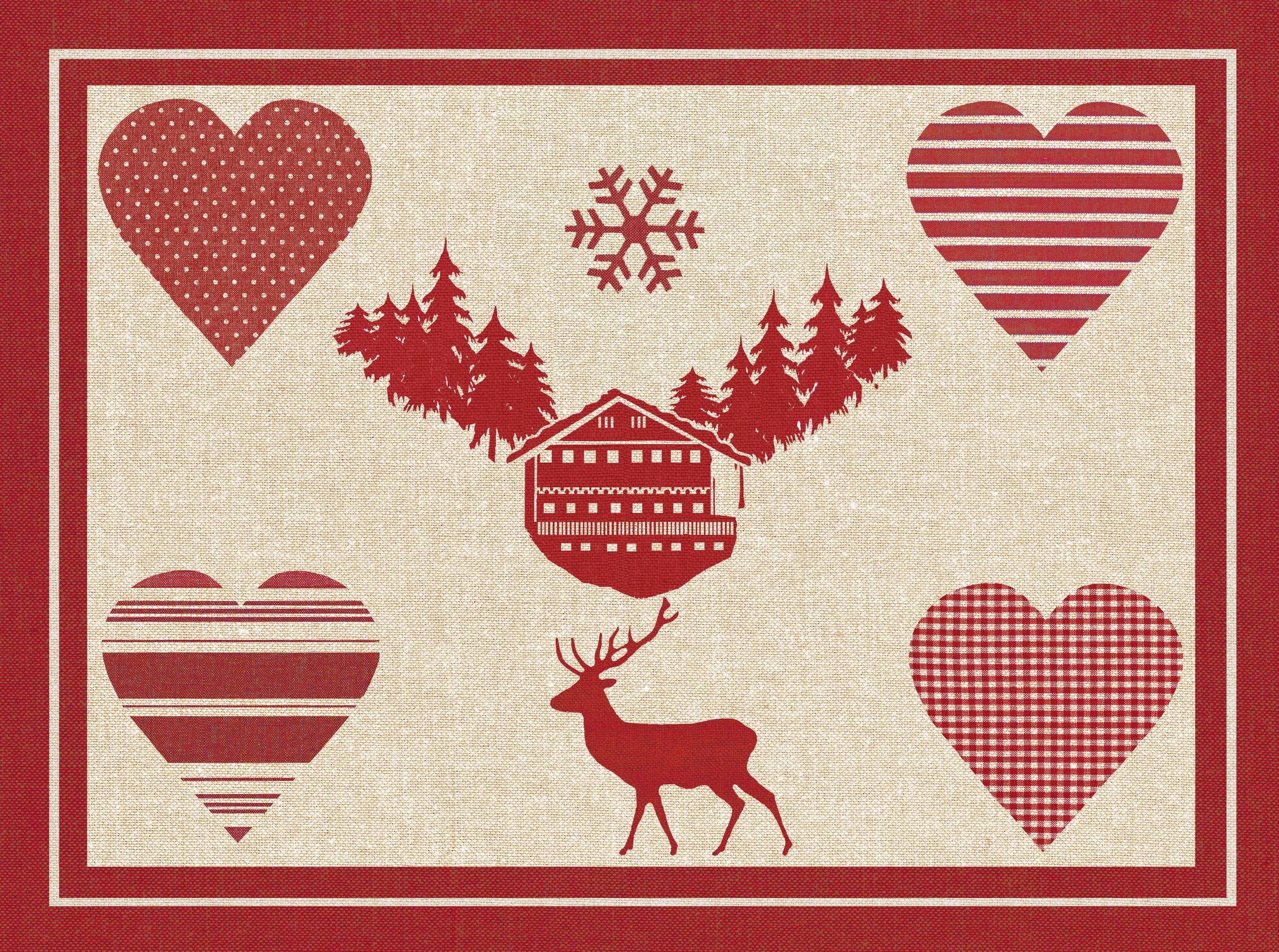 Pronappe Schachtel 400 Dekor-Tischsets, RC 80g, 30x40cm Höhenlage 334243I