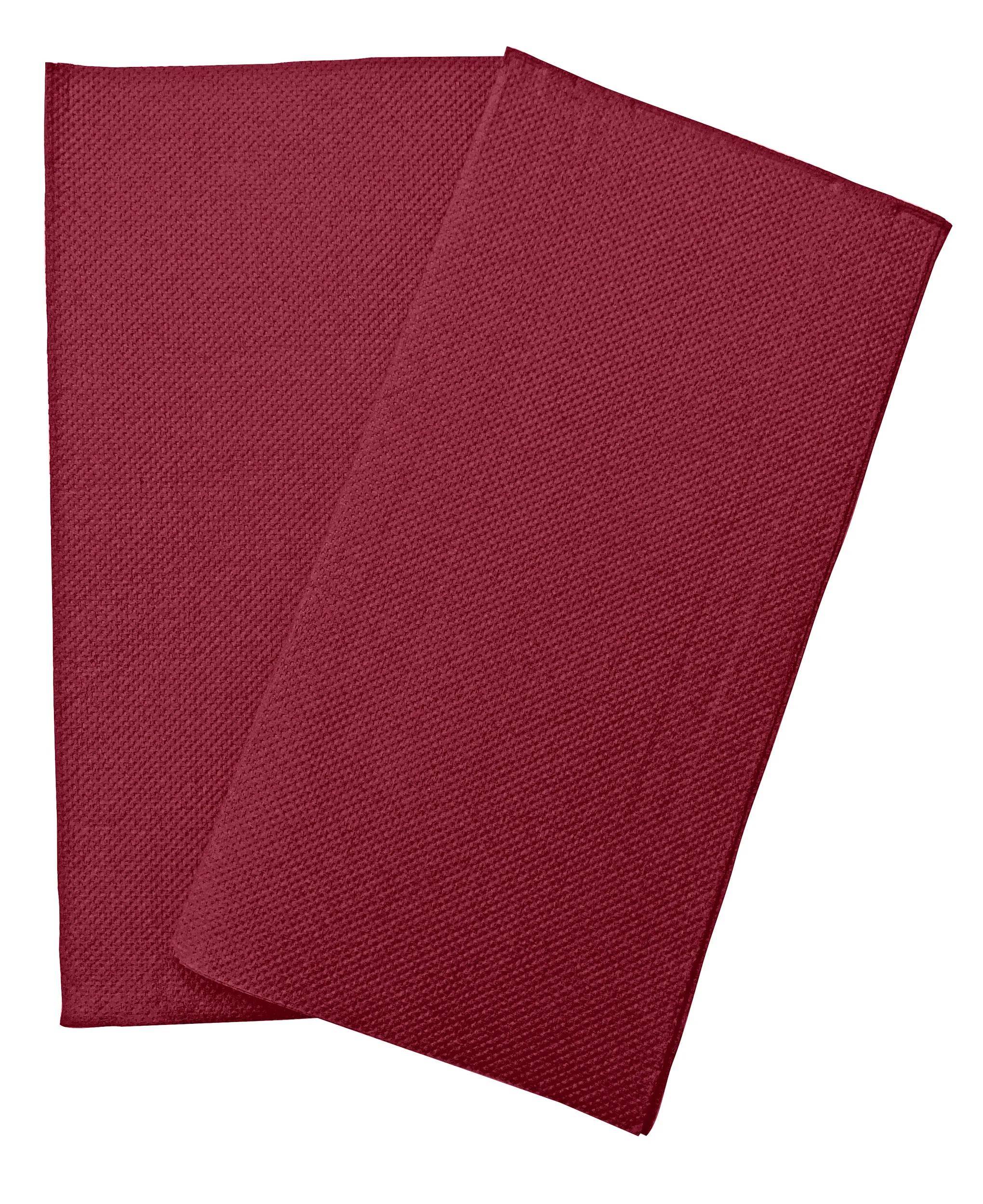 Pronappe 30x Tissue-Servietten Pack 40St 1/8 Falz 38x38cm Bordeauxrot SV623908I