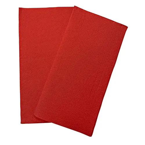 Pronappe 30x Tissue-Servietten, Pack 40 St 1/8 Falz, 38x38cm Rot SV623909I Pronappe 30x Tissue-Servietten, Pack 40 St 1/8 Falz, 38x38cm Rot SV623909I