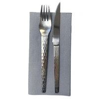 Pronappe 30x Tissue-Servietten, Pack 40 St 1/8 Falz, 38x38cm Grau SV623930I Pronappe 30x Tissue-Servietten, Pack 40 St 1/8 Falz, 38x38cm Grau SV623930I