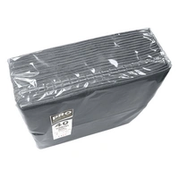 Pronappe 30x Tissue-Servietten, Pack 40 St 1/8 Falz, 38x38cm Grau SV623930I Pronappe 30x Tissue-Servietten, Pack 40 St 1/8 Falz, 38x38cm Grau SV623930I