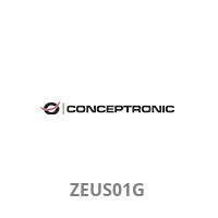Conceptronic ZEUS01G 650VA 360W USV, 2x UK-Steckdosen, HID-USB, RJ45 Ein/Aus, mit AVR-Funktion, Line-Interaktiv, 0,65 kVA, 360 W, 220 V, 240 V, 220