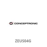 Conceptronic ZEUS04G 2200VA 1320W USV, 4x UK-Steckdosen, HID-USB, RJ45 Ein/Aus, mit AVR-Funktion, Line-Interaktiv, 2,2 kVA, 1320 W, 220 V, 240