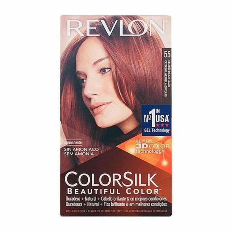 Revlon Colorsilk Ohne Ammoniak 55 Light Reddish Brown