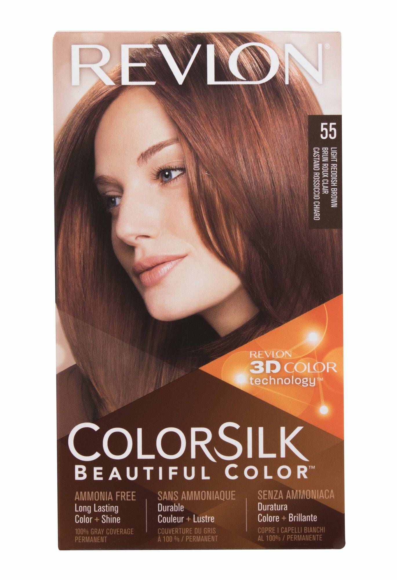 Revlon Colorsilk Ohne Ammoniak 55 Light Reddish Brown