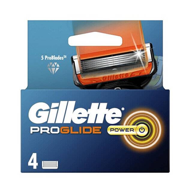 Gillette Fusion5 ProGlide Power 4er Rasierklingen