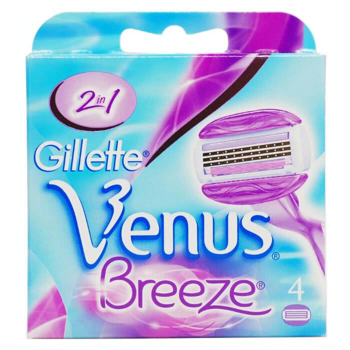 Gillette Venus Breeze Ersatzklingen (4er Pack)
