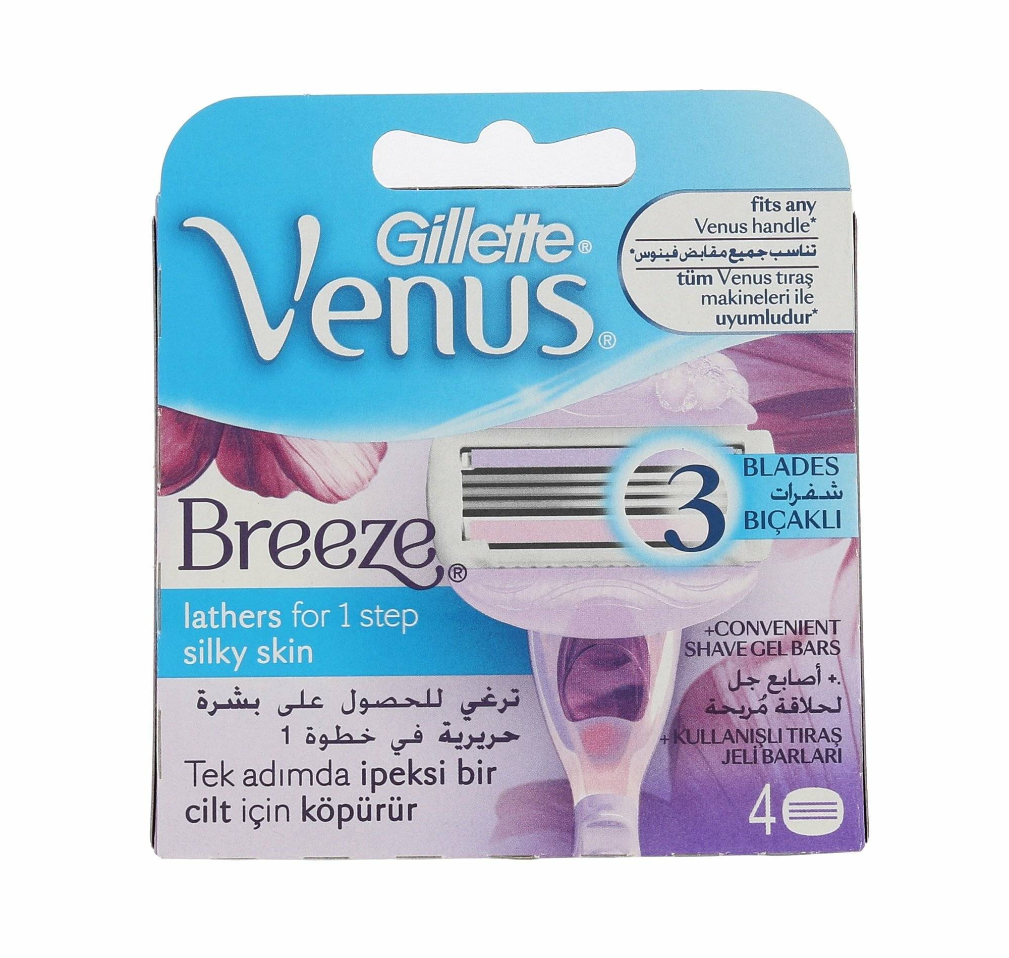 Gillette Venus Breeze Ersatzklingen (4er Pack)