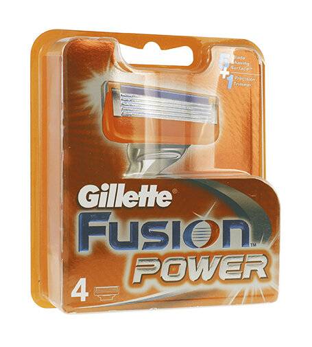Replacement heads Gillette Fusion Power - Variant: 4 ks