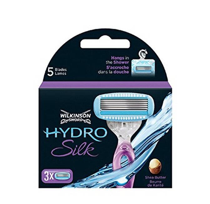 WILKINSON Sword Hydro Silk Ersatz-Rasierklingen 3tlg.