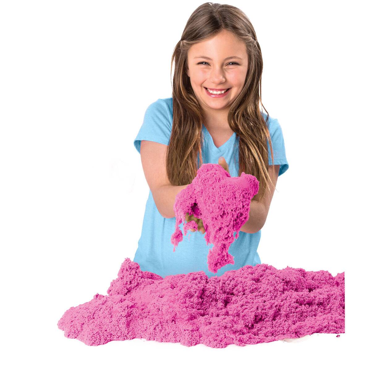 Spin Master Kinetic Sand Colour Bag pink (pink)