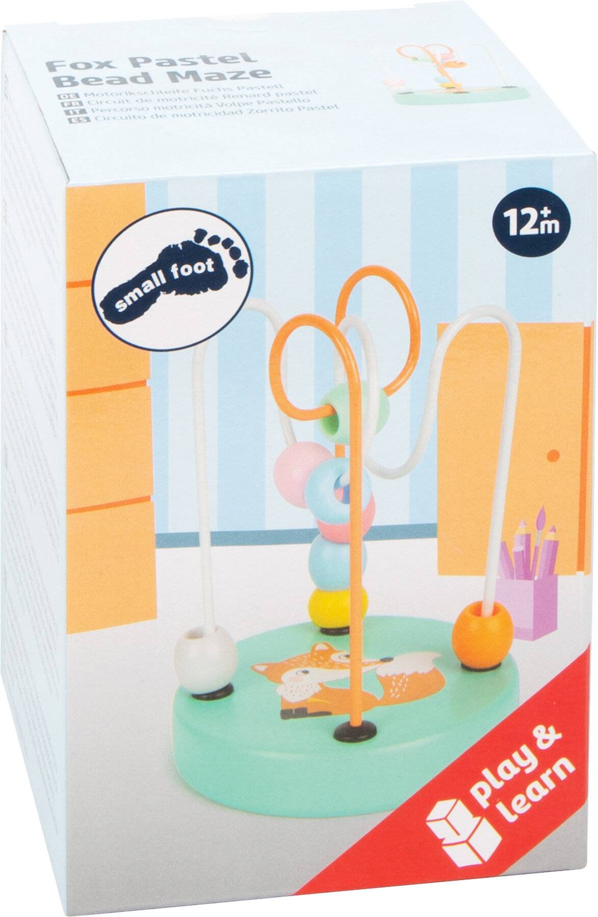 Motorikschleife Fuchs Pastell