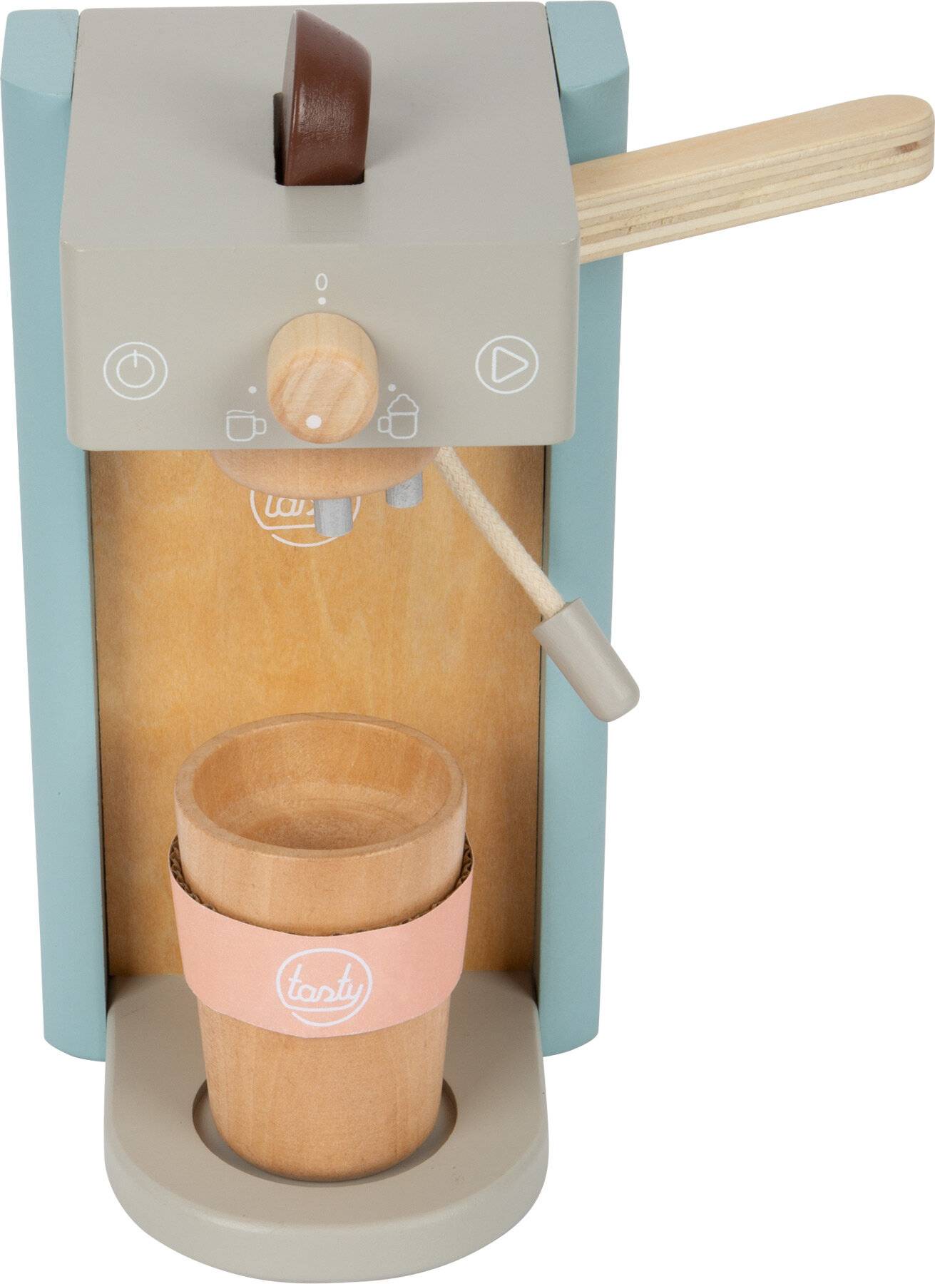 small foot 12247 Kaffeemaschinen-Set tasty aus Holz Rollenspielzeug