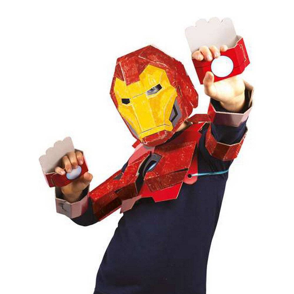 Bastelspiel Clementoni Iron Man Zubehör Maske