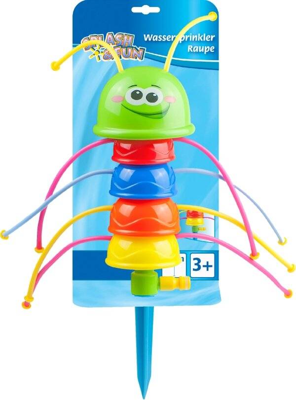 Vedes Splash & Fun Wassersprinkler Raupe