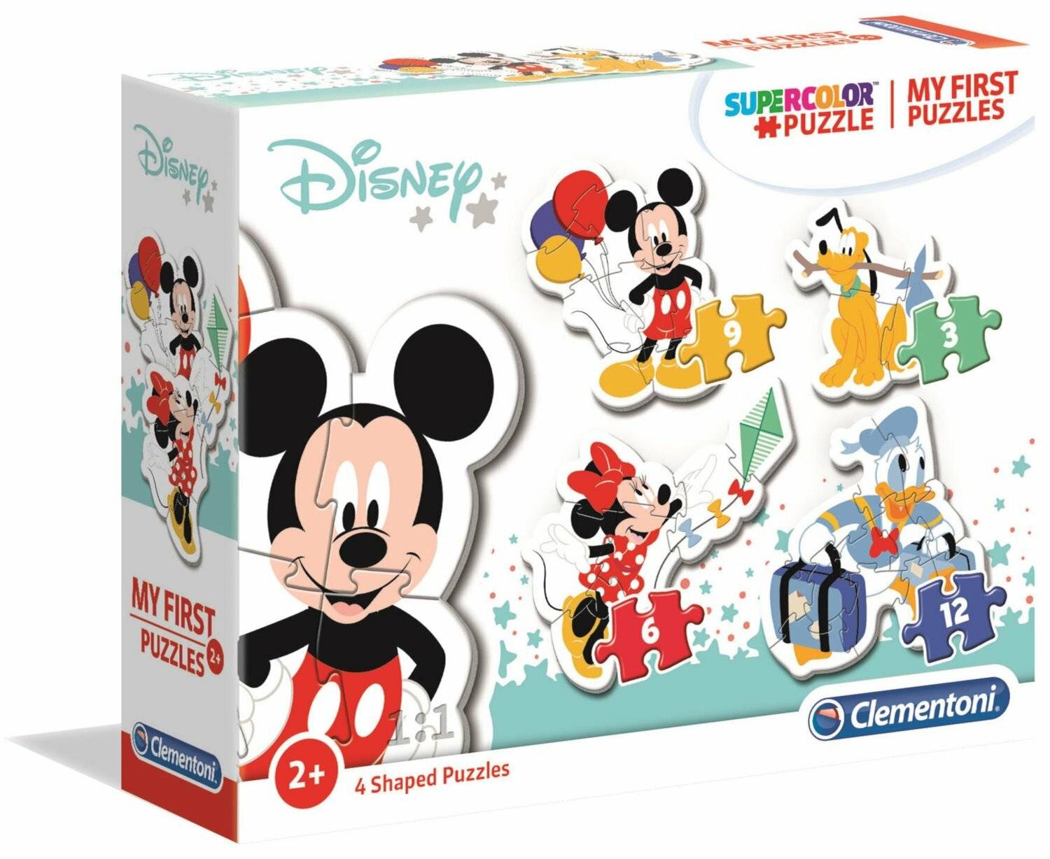 Disney Mickey My First Puzzle 3-6-9-12tlg.