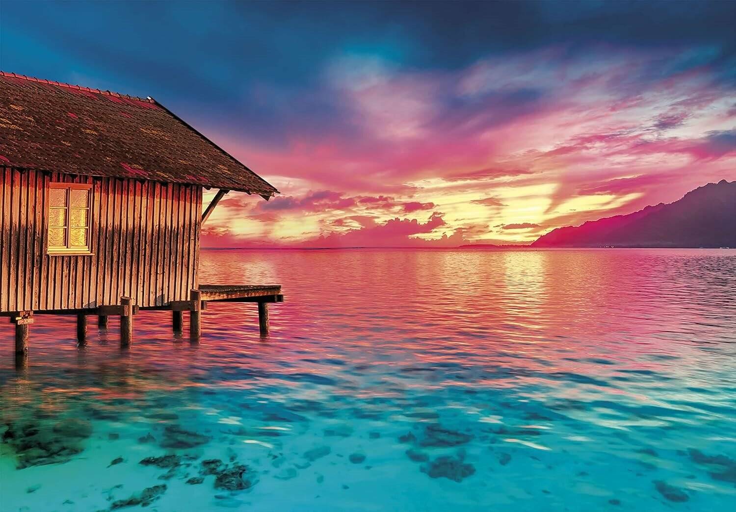 Die Gegenwart leben Puzzle 500pcs