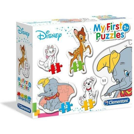 Disney Tierfreunde Mein erstes Puzzle 3-6-9-12teilig