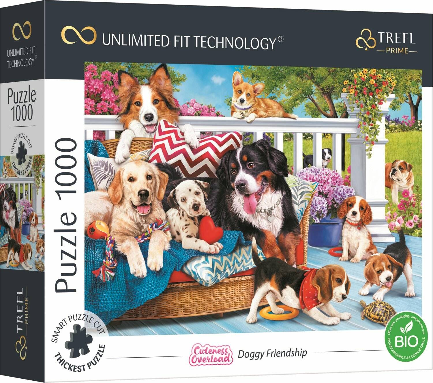 TREFL Puzzle UFT Cuteness Overload: Hundefreundschaft 1000 Teile