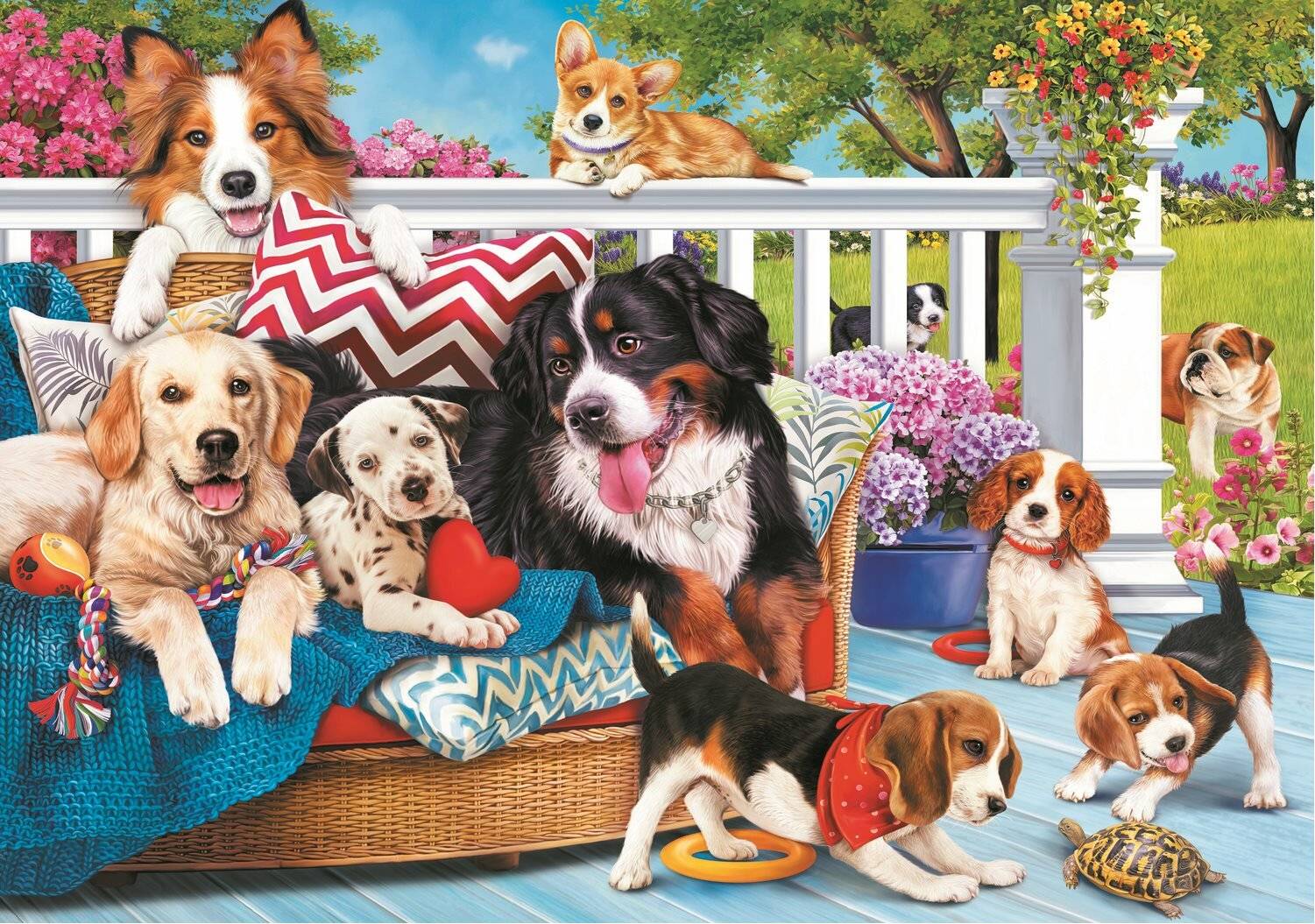 TREFL Puzzle UFT Cuteness Overload: Hundefreundschaft 1000 Teile