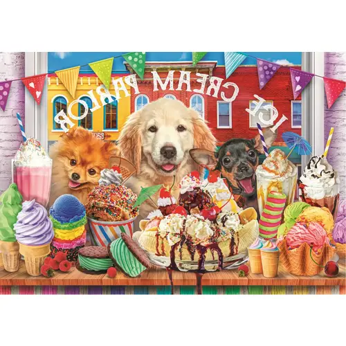 TREFL Puzzle UFT Cuteness Overload: Hunde vor dem Süßwarenladen 1000 Teile TREFL Puzzle UFT Cuteness Overload: Hunde vor dem Süßwarenladen 1000 Teile