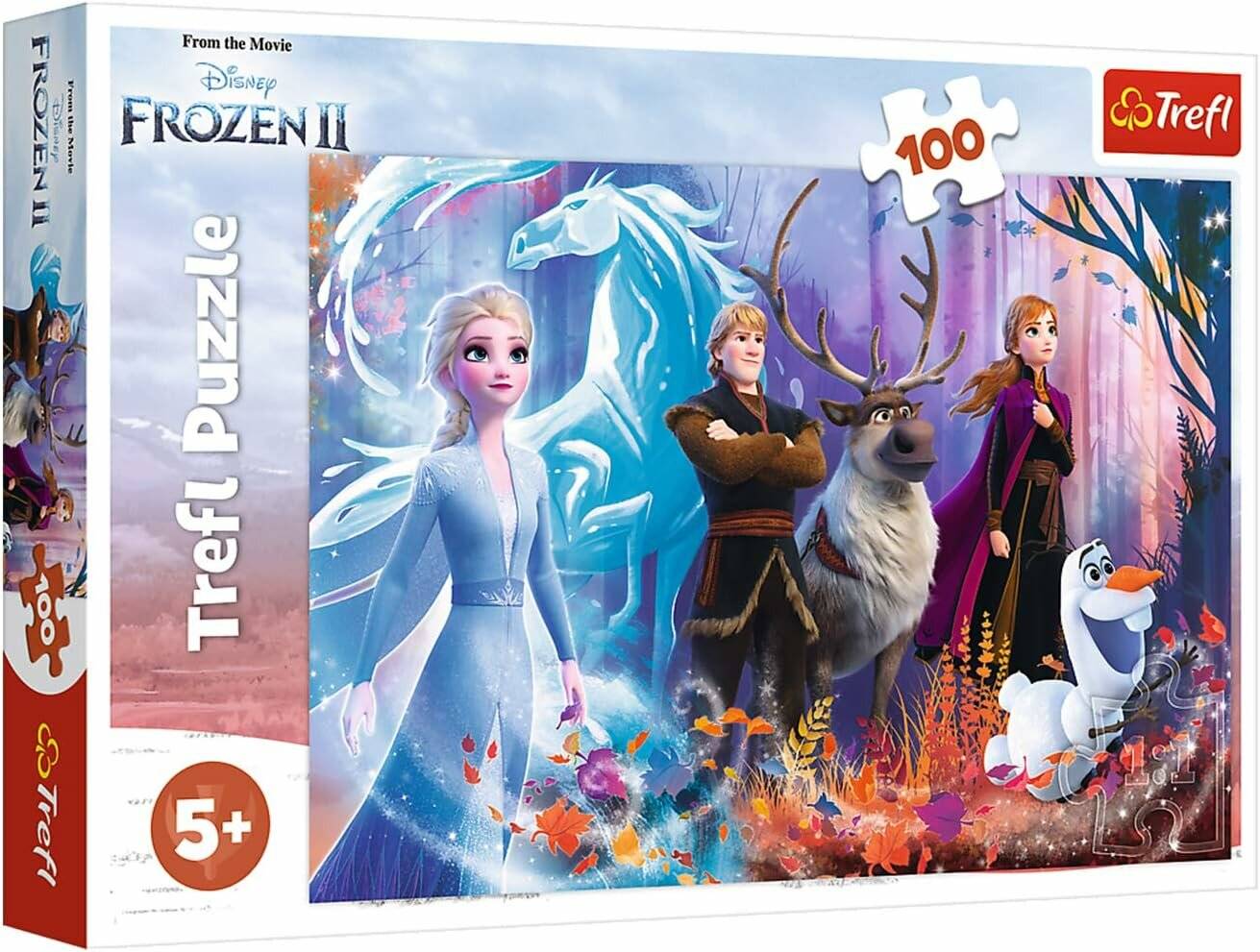 TREFL Puzzle Ice Kingdom 2: Frostige Magie 100 Teile