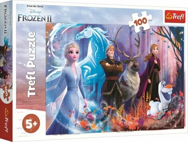 TREFL Puzzle Ice Kingdom 2: Frostige Magie 100 Teile