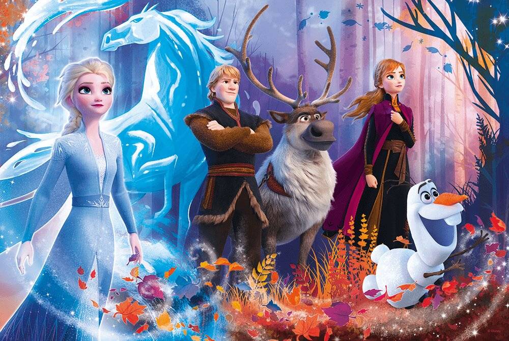 TREFL Puzzle Ice Kingdom 2: Frostige Magie 100 Teile