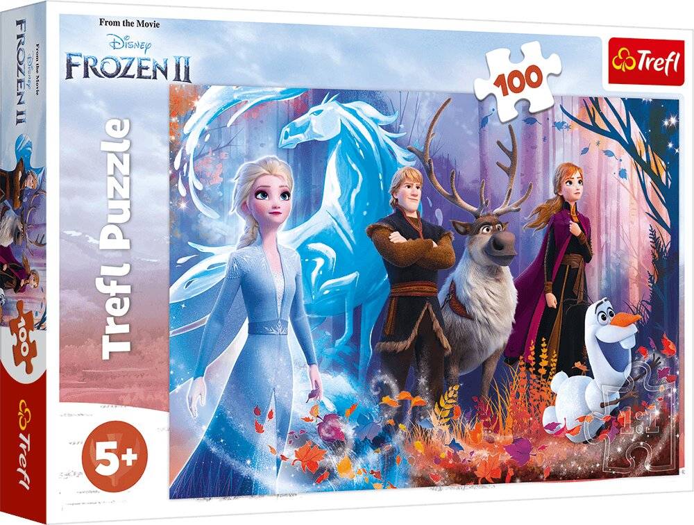 TREFL Puzzle Ice Kingdom 2: Frostige Magie 100 Teile