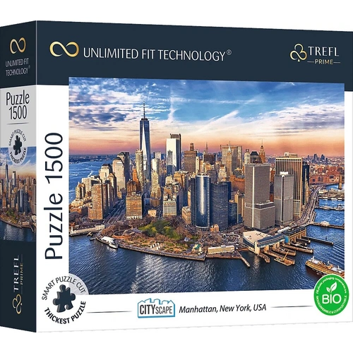 TREFL Puzzle UFT Cityscape: Manhattan, New York, USA 1500 Stück TREFL Puzzle UFT Cityscape: Manhattan, New York, USA 1500 Stück