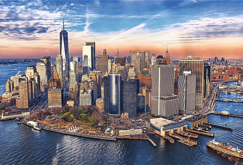 TREFL Puzzle UFT Cityscape: Manhattan, New York, USA 1500 Stück