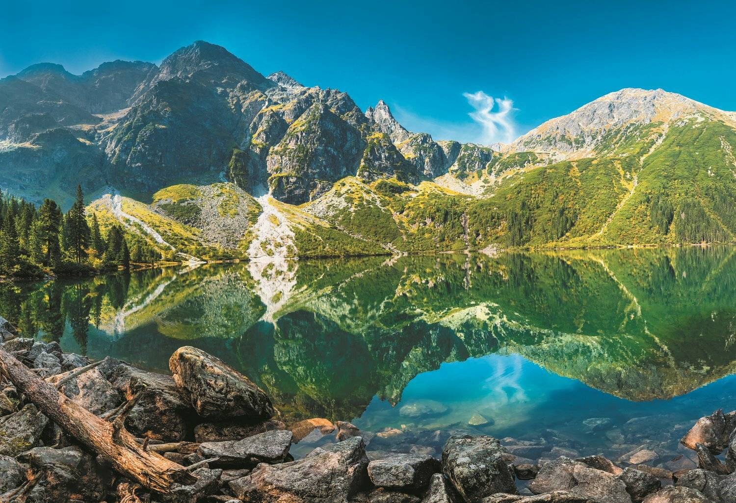 TREFL Puzzle Morskie Oko See, Tatra 1500 Teile