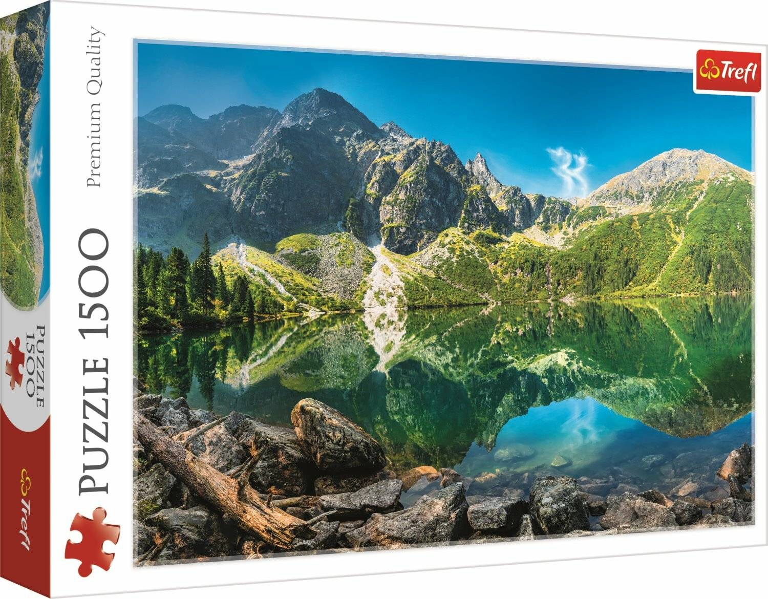 TREFL Puzzle Morskie Oko See, Tatra 1500 Teile