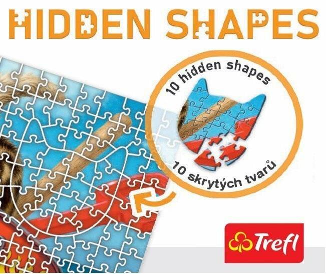 TREFL Puzzle Versteckte Formen: Hundespaß 1043 Teile