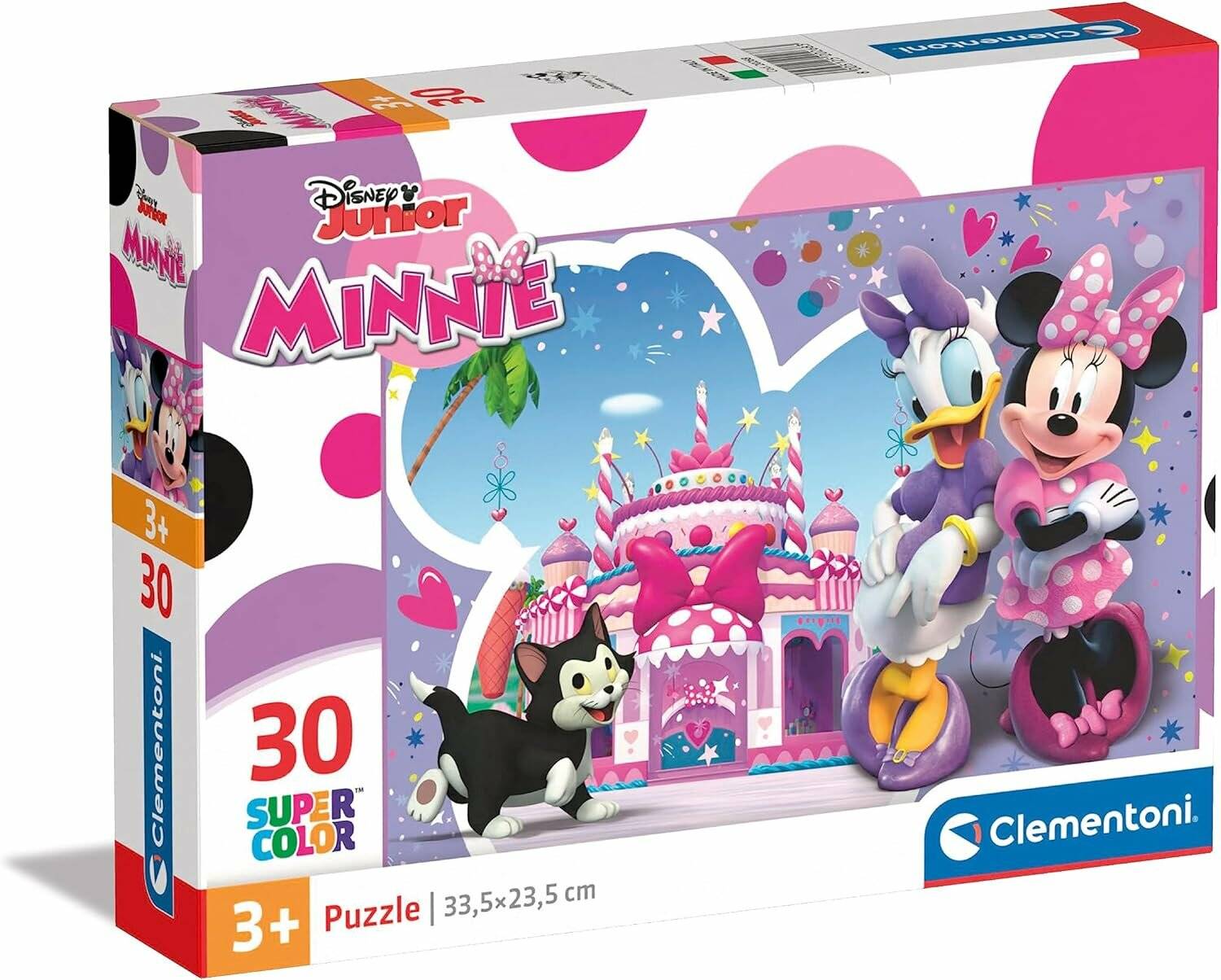 CLEMENTONI Puzzle Minnie Mouse: Geburtstagskuchen 30 Teile