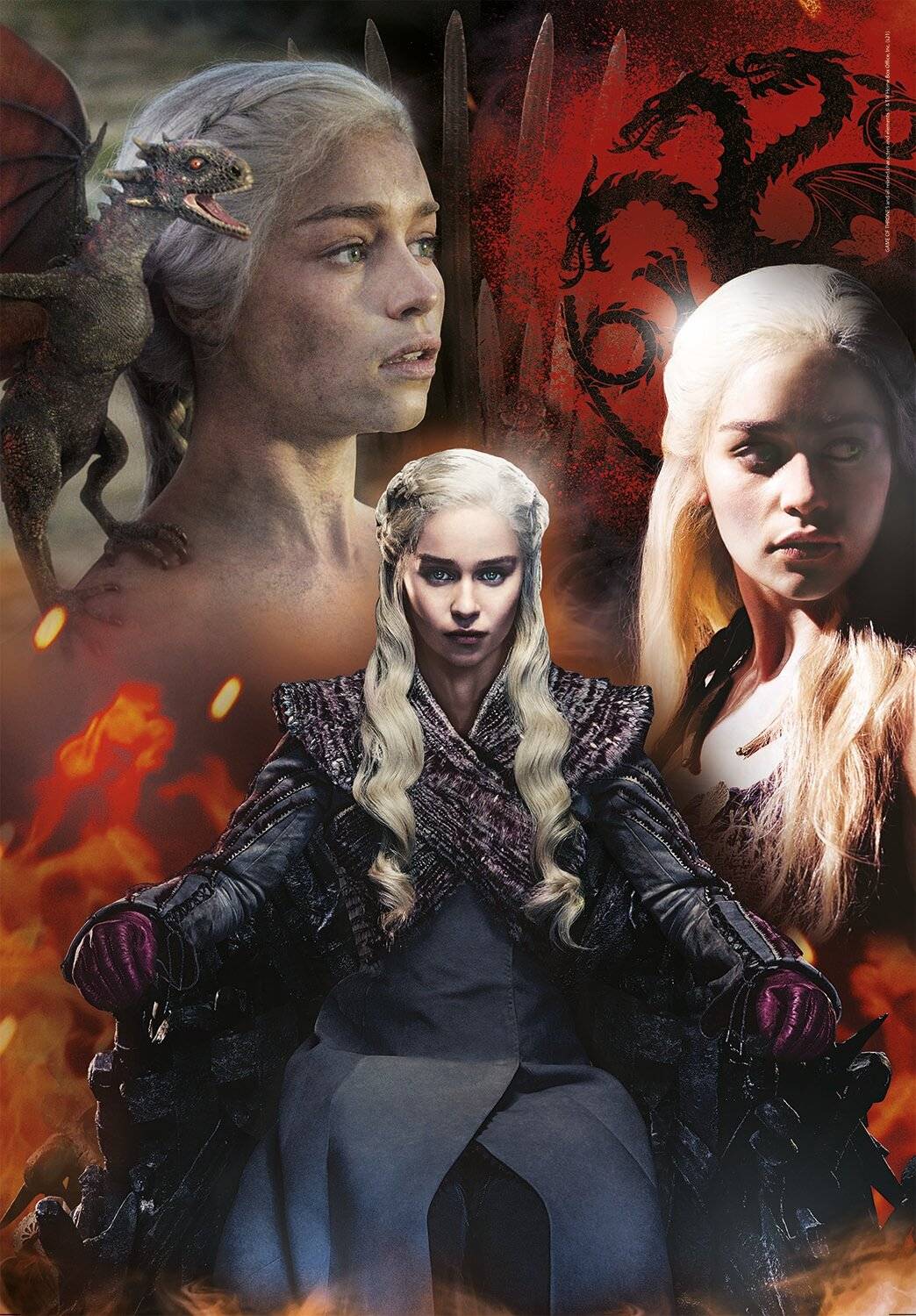 Game of Thrones: Daenerys Targaryen 250 Teile Puzzle