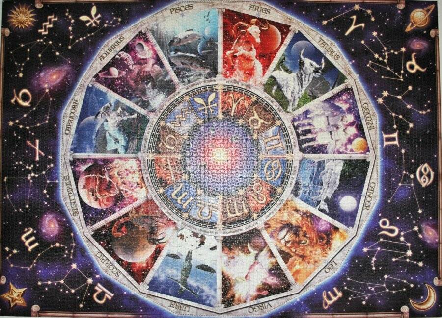 RAVENSBURGER Puzzle Astrologie - Tierkreis 9000 Teile