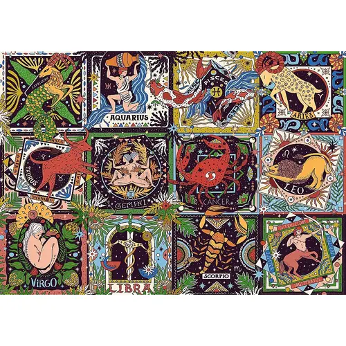 TREFL Puzzle UFT Cosmic Magic: Tierkreiszeichen 1000 Teile TREFL Puzzle UFT Cosmic Magic: Tierkreiszeichen 1000 Teile