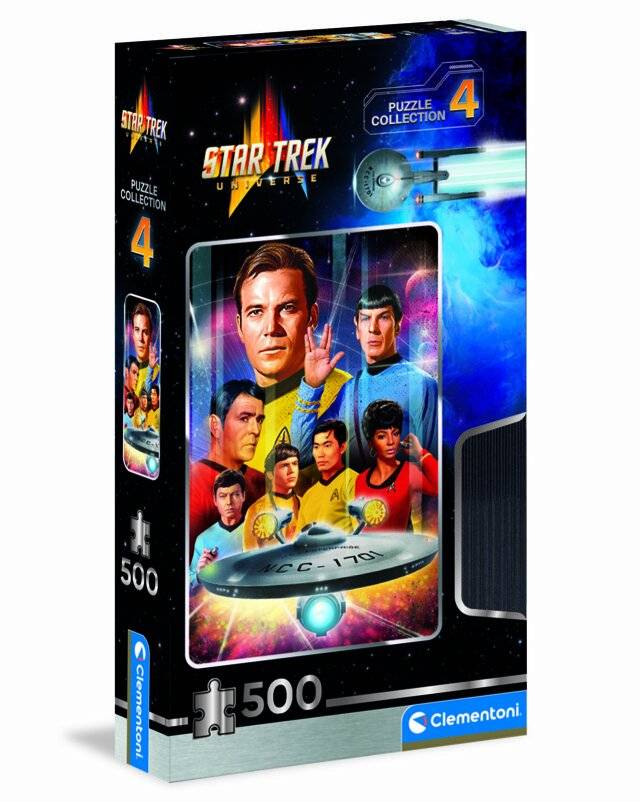 CLEMENTONI Puzzle Star Trek: Crew 500 Teile
